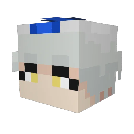 staticbrz Minecraft avatar head, 3D render