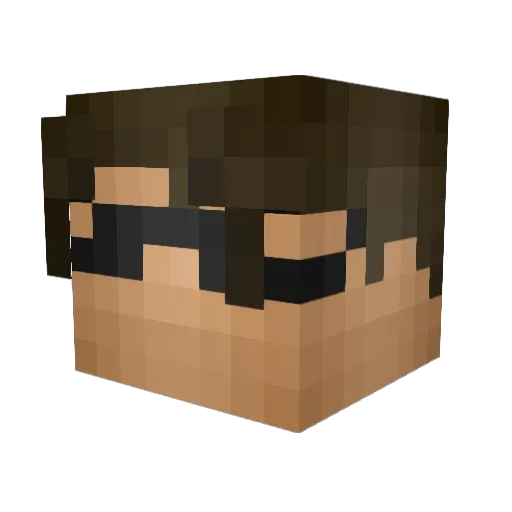 statonjr Minecraft avatar head, 3D render