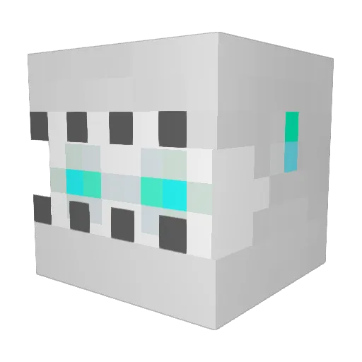 statsplayer Minecraft avatar head, 3D render