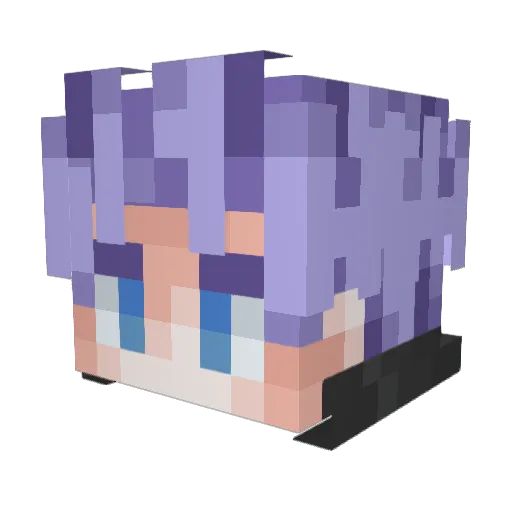 stav33 Minecraft avatar head, 3D render