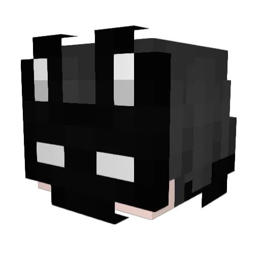staxpantera Minecraft avatar head, 3D render