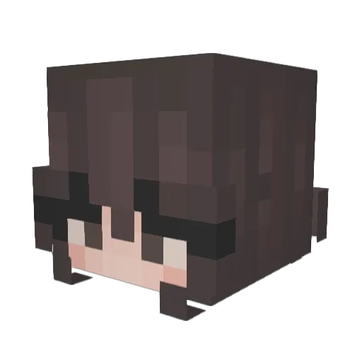 staycomfychu Minecraft avatar head, 3D render