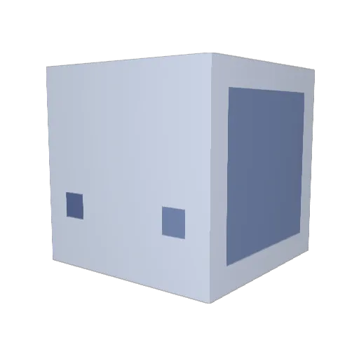 stcsac Minecraft avatar head, 3D render