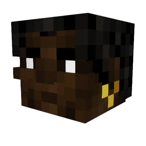 stdfreesince2003 Minecraft avatar head, 3D render