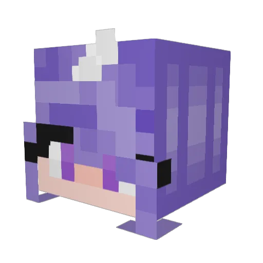 ste3na Minecraft avatar head, 3D render