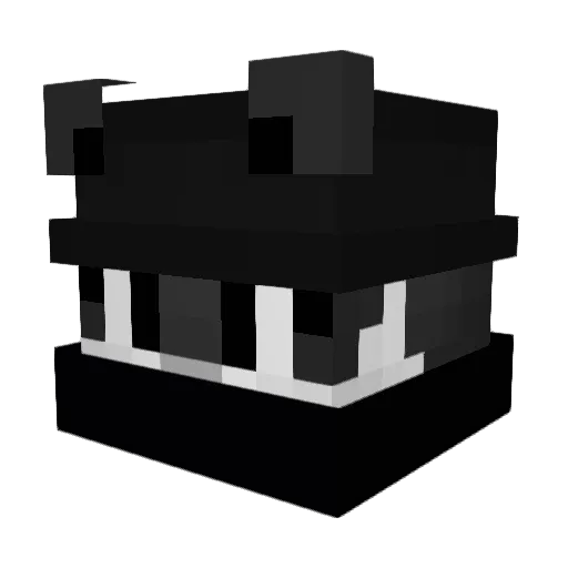 steadymarvin Minecraft avatar head, 3D render