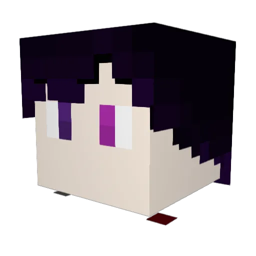 steallth1 Minecraft avatar head, 3D render