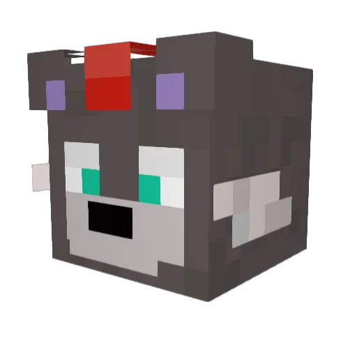 stealthyjenkins Minecraft avatar head, 3D render