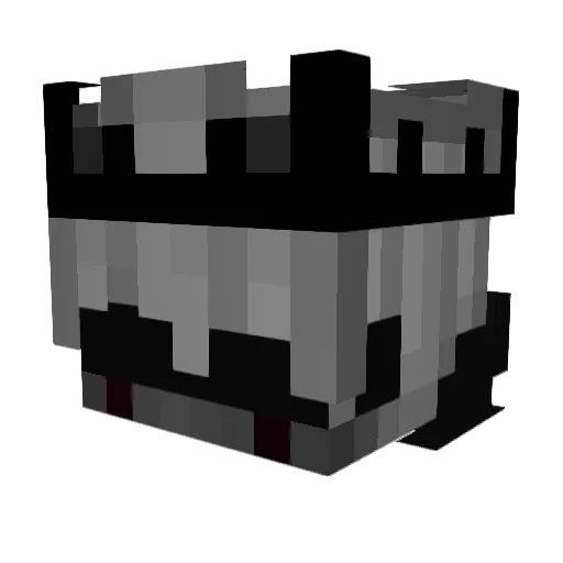 steamingmoca Minecraft avatar head, 3D render