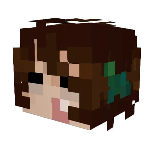steampunk4life Minecraft avatar head, 3D render