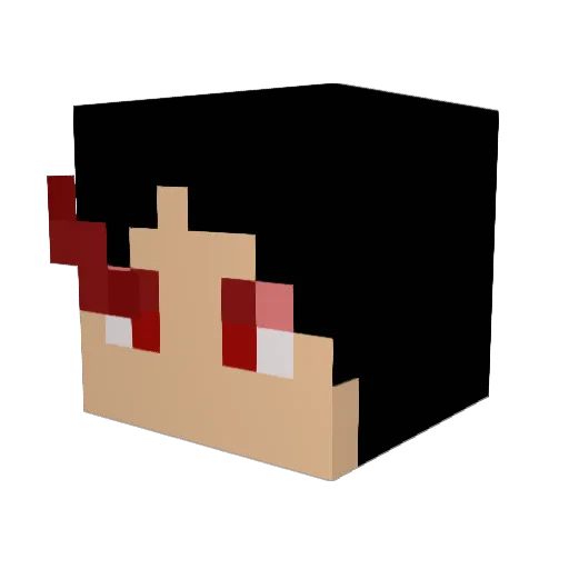 stebny Minecraft avatar head, 3D render