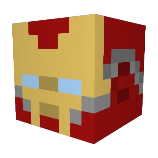 stechii Minecraft avatar head, 3D render