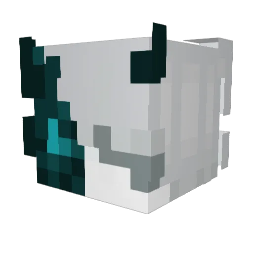 stedd0 Minecraft avatar head, 3D render