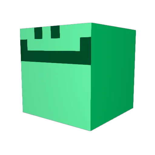 steelsfx Minecraft avatar head, 3D render