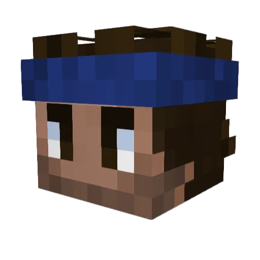 steevee_lee Minecraft avatar head, 3D render