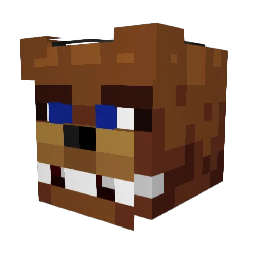 steezy08 Minecraft avatar head, 3D render