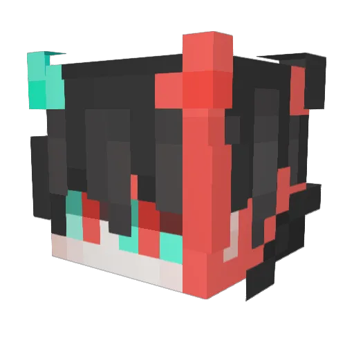 stefan174 Minecraft avatar head, 3D render