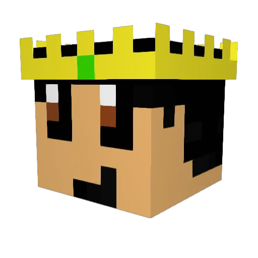 stefan3140 Minecraft avatar head, 3D render