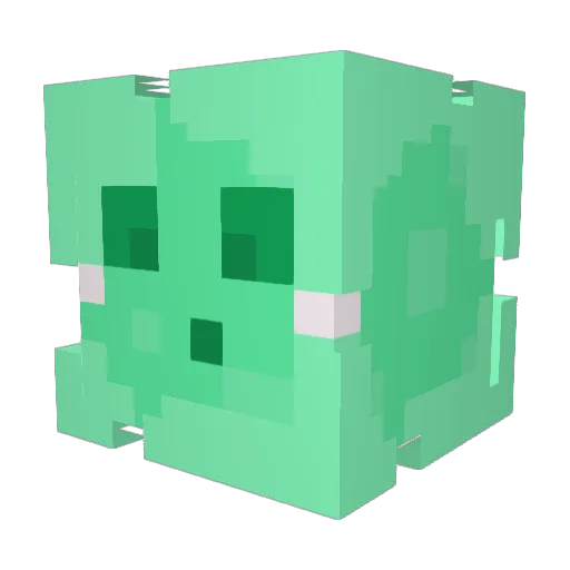 stefanivan Minecraft avatar head, 3D render