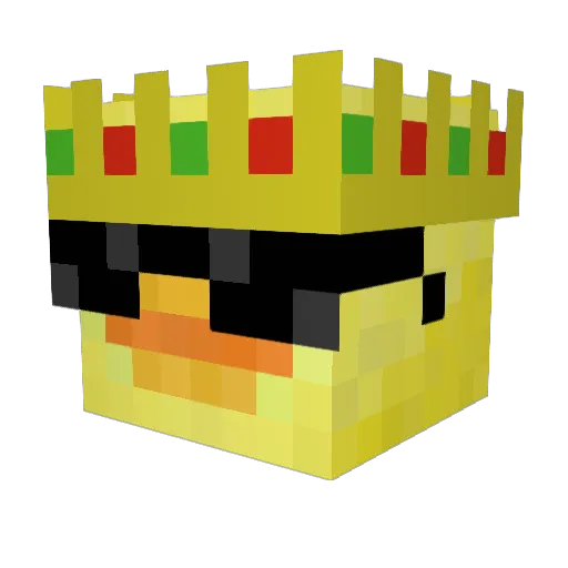 stefanut003 Minecraft avatar head, 3D render