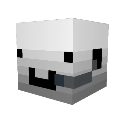 stefjam_5 Minecraft avatar head, 3D render