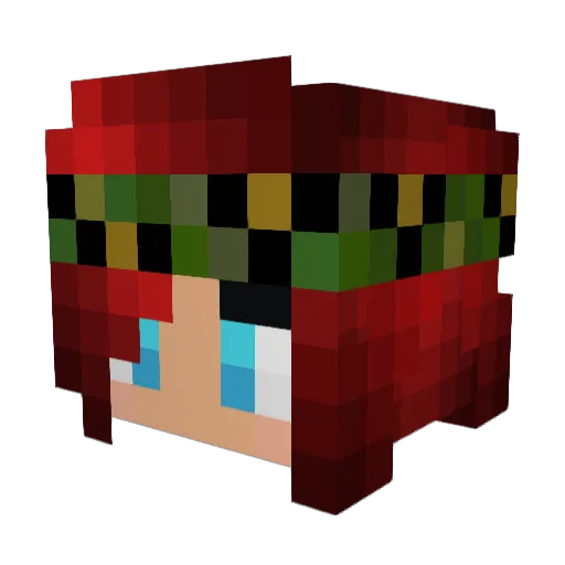 stefm90 Minecraft avatar head, 3D render