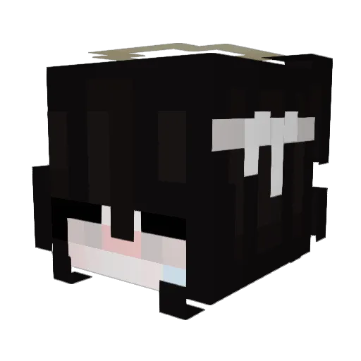 stefy69 Minecraft avatar head, 3D render