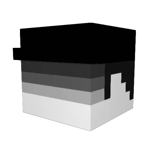 stegosurge Minecraft avatar head, 3D render