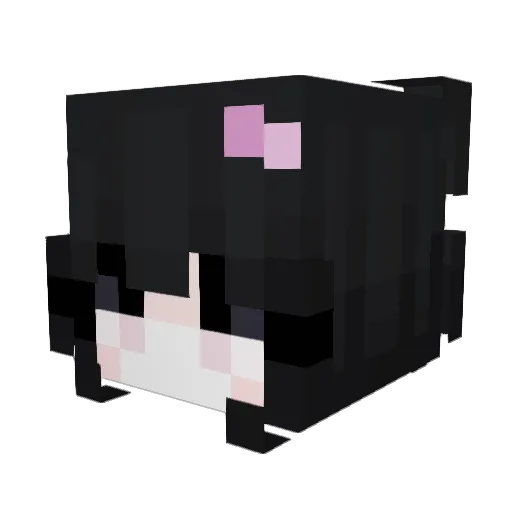 stehf Minecraft avatar head, 3D render