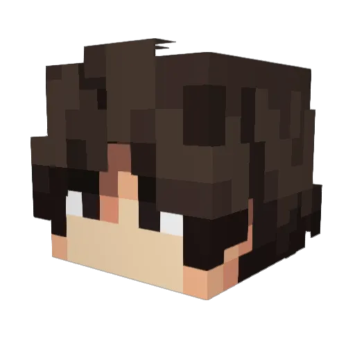 steinmarder1 Minecraft avatar head, 3D render