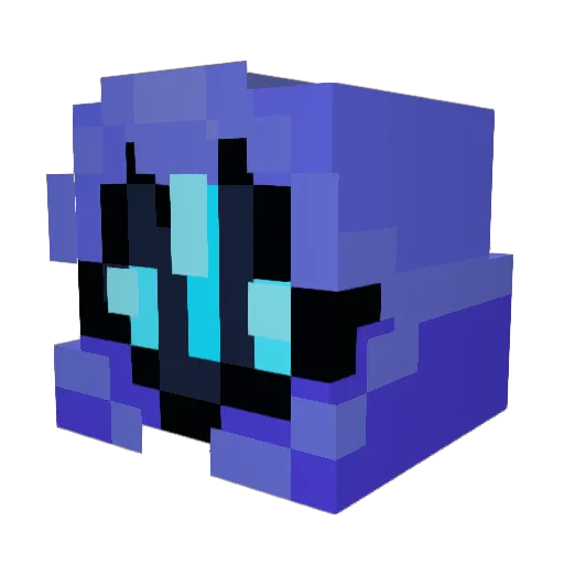 steinte Minecraft avatar head, 3D render