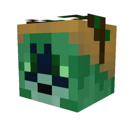 stellapearl Minecraft avatar head, 3D render