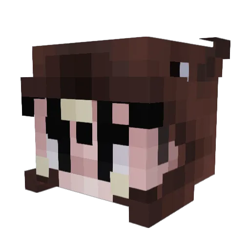 stelo8 Minecraft avatar head, 3D render