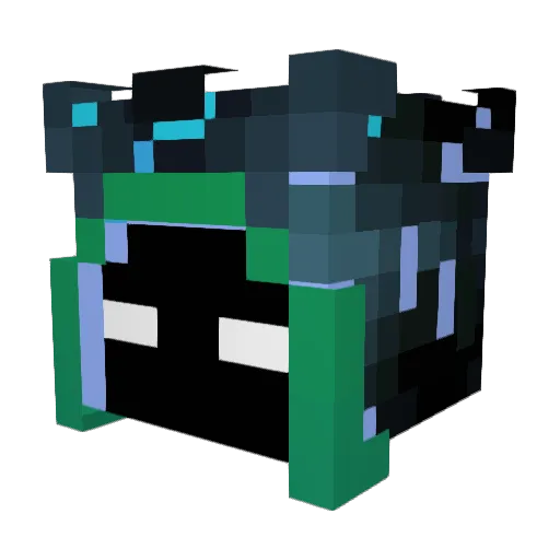 stepanekmar Minecraft avatar head, 3D render