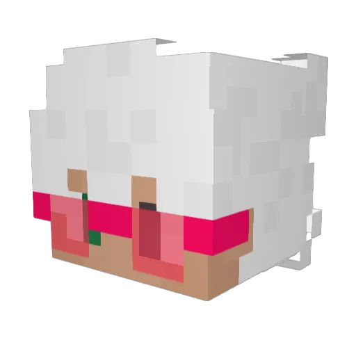 stepashca16 Minecraft avatar head, 3D render