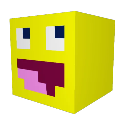 stephanie1989az Minecraft avatar head, 3D render