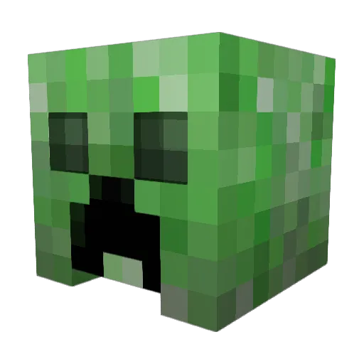 stephengallon Minecraft avatar head, 3D render