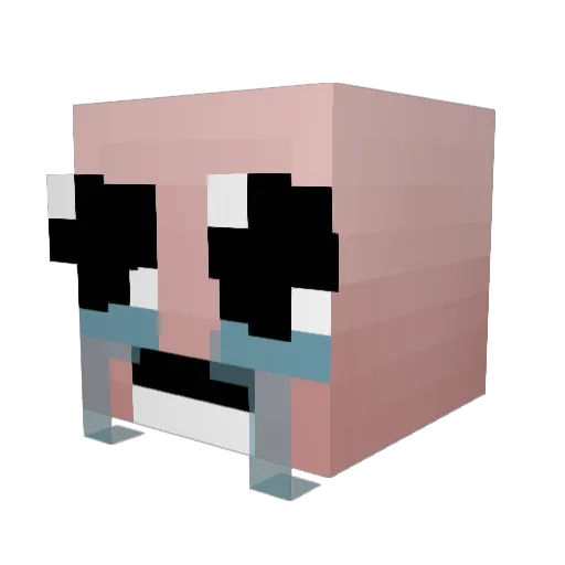stephonk Minecraft avatar head, 3D render