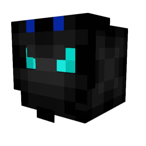 stephpendrys Minecraft avatar head, 3D render