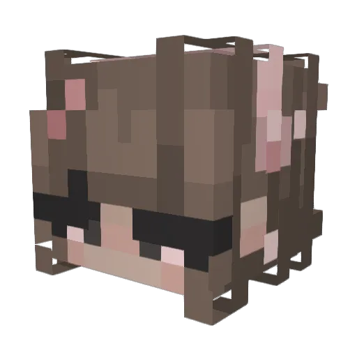 stepina77 Minecraft avatar head, 3D render