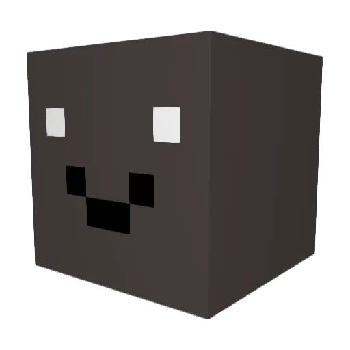 stereocoolkid Minecraft avatar head, 3D render