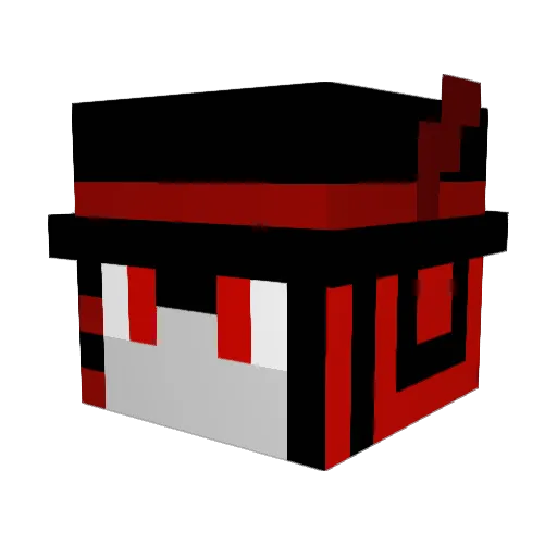 stereomoon13 Minecraft avatar head, 3D render