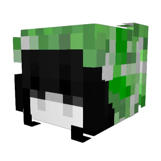 stergann Minecraft avatar head, 3D render
