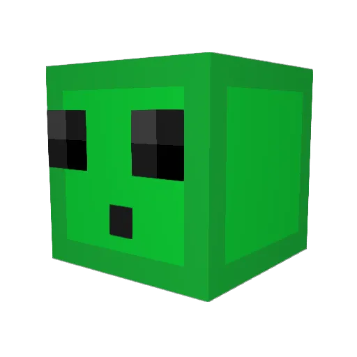 sterlingman Minecraft avatar head, 3D render