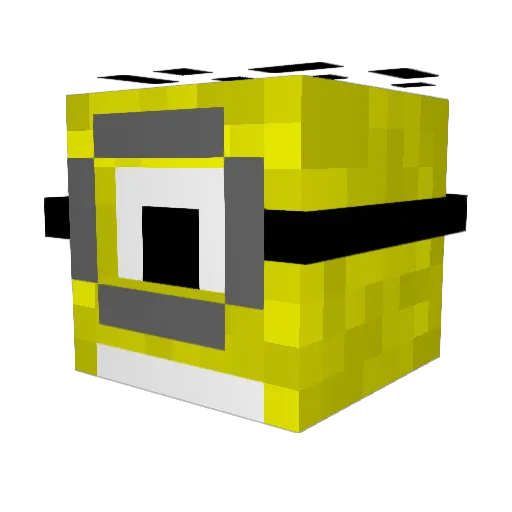 steve_2985 Minecraft avatar head, 3D render