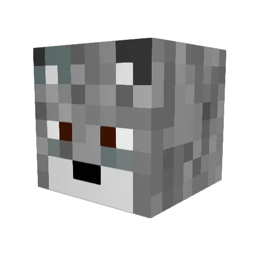 steve_omer Minecraft avatar head, 3D render