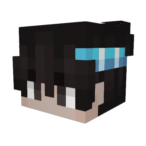 stevechuleta25 Minecraft avatar head, 3D render