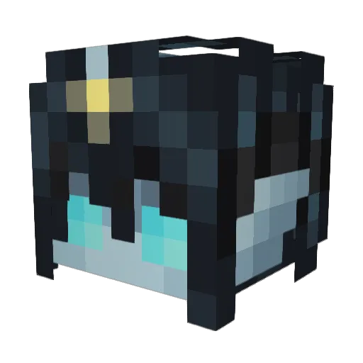 stevedraco Minecraft avatar head, 3D render