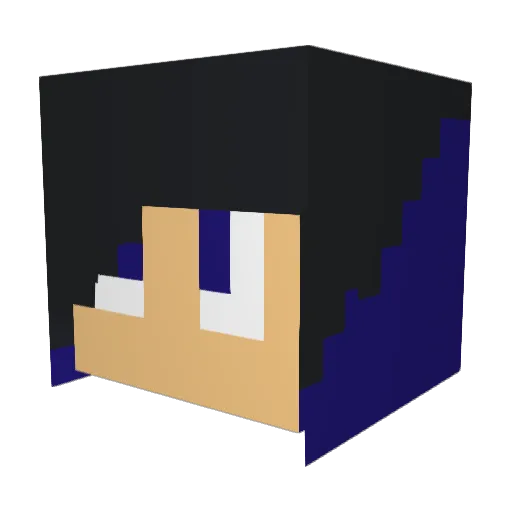 steveff91 Minecraft avatar head, 3D render