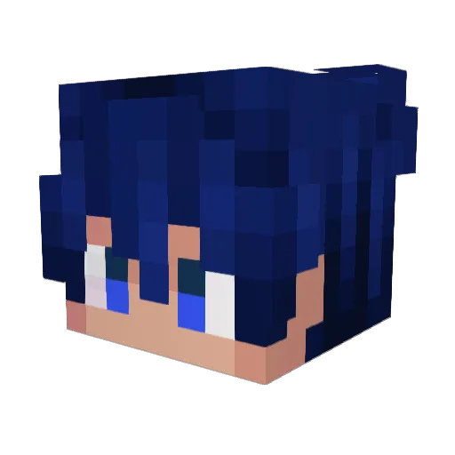 stevehma Minecraft avatar head, 3D render